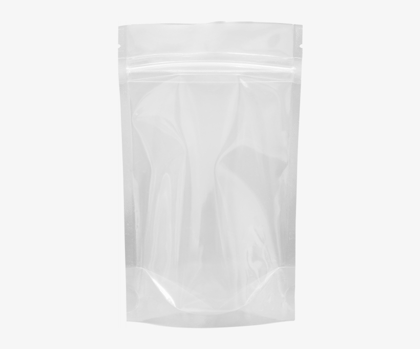 70g Stand Up Pouch With Zip, Clear - Clear Stand Up Pouches Uk, transparent png #9690358