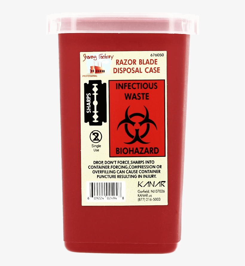 Shaving Factory Razor Blade Disposable Case - Coffee, transparent png #9690589