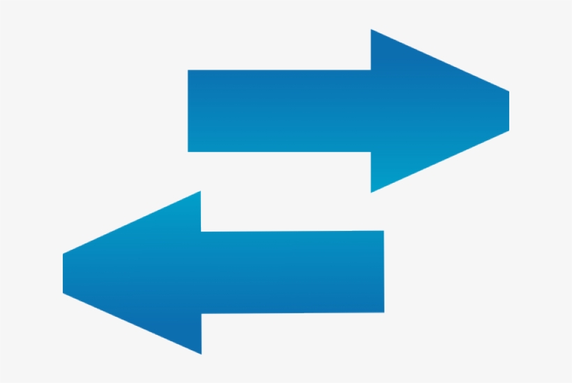 Right Clipart Blue Arrow - Graphic Design, transparent png #9690763