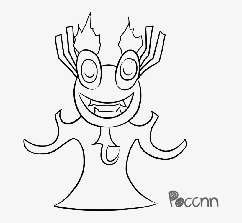Cute Aku To Color, transparent png #9690845