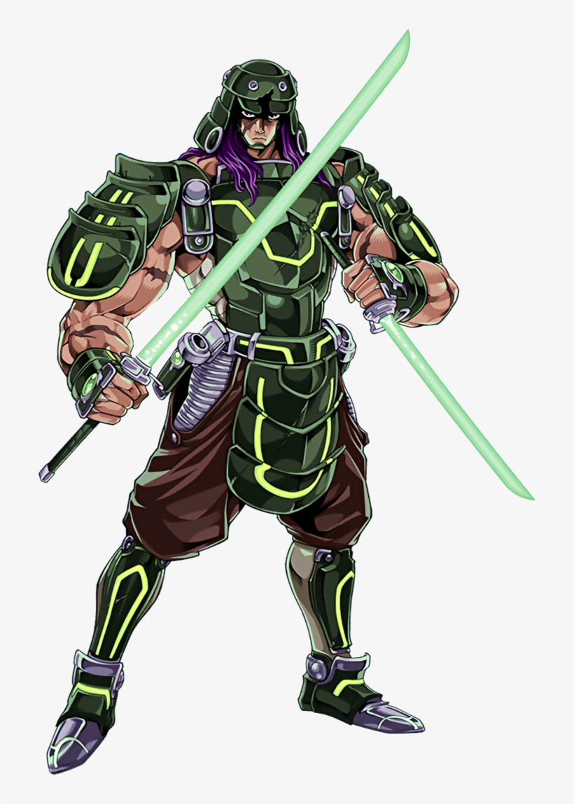 The Six Nisashi Render - Six Samurai Nisashi Yugioh, transparent png #9690915