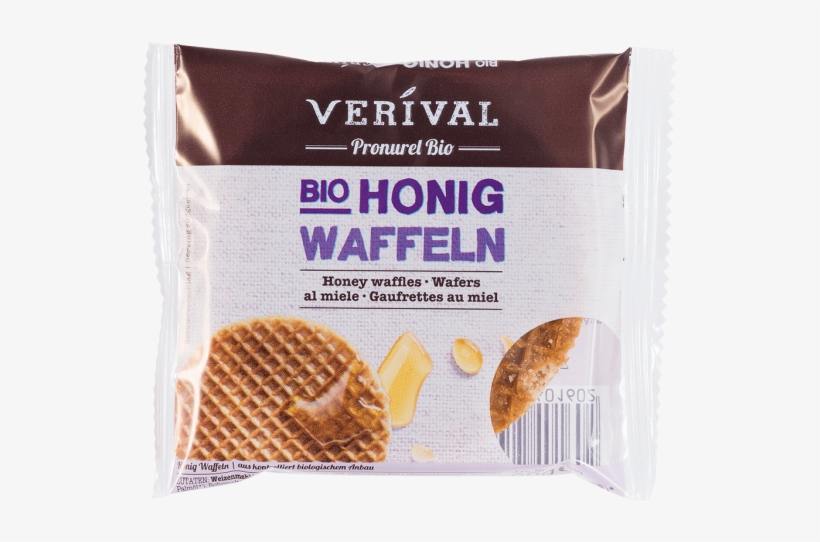 Verival 2-er Honig Waffeln 60g - Honig Waffle, transparent png #9691348