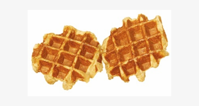 When He Got To The Lake, He Discovered A Family Of - Belgian Waffle, transparent png #9691506