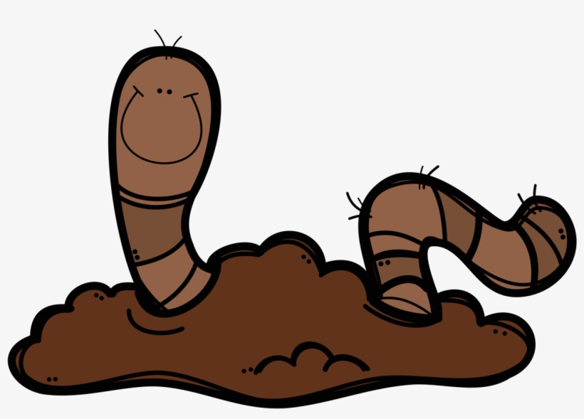 Dirt Clipart - Worm Clip Art Png, transparent png #9691723