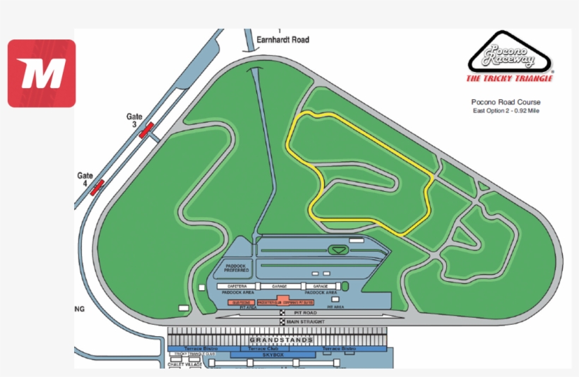 Dafanz/track Time 4 Cars Pocono East Ii Info On Jul, transparent png #9691802