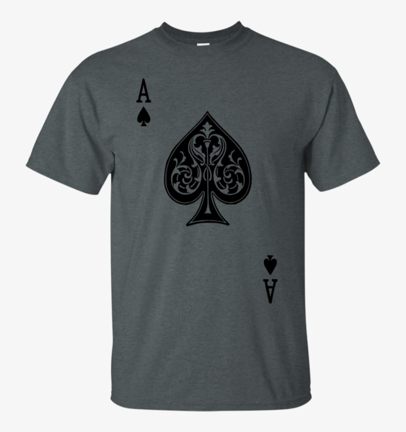 Ace Of Spades - Playing Cards Ace Png, transparent png #9691947