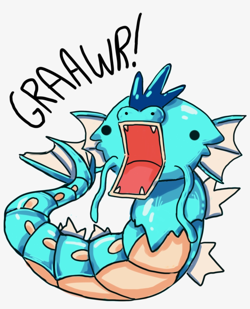 Just A Derpy Gyarados For You Peeps - Gyarados, transparent png #9692783