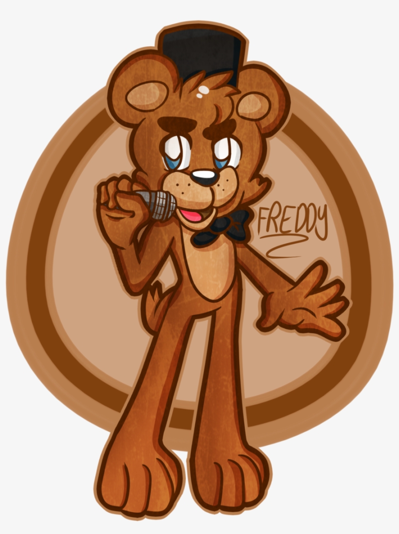 Fnaf Freddy Fazbear Fan Art Cute, transparent png #9693060