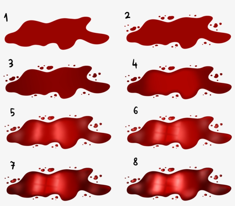 How To Draw Blood From A Dog - Blood On Floor Png, transparent png #9693233