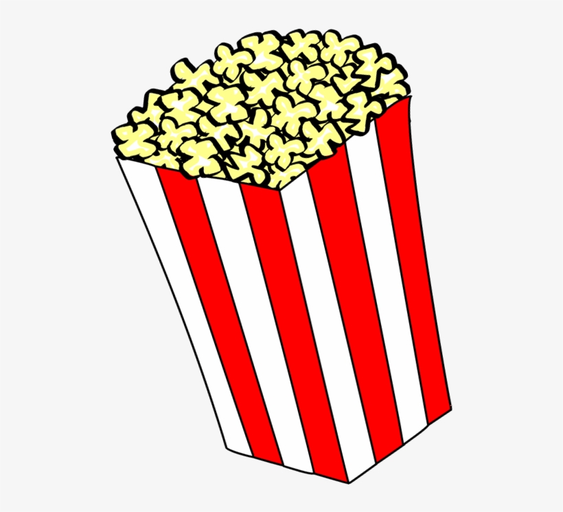 Popcorn Left - Popcorn Clipart, transparent png #9693515