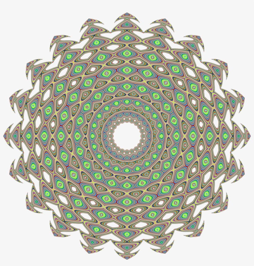 This Free Icons Png Design Of Abstract Pastel Mandala, transparent png #9693542