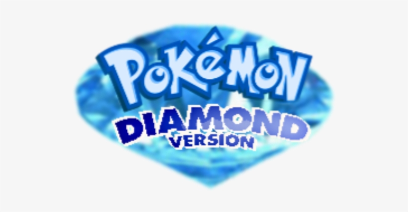 Pokemon Diamond Logo, transparent png #9693690