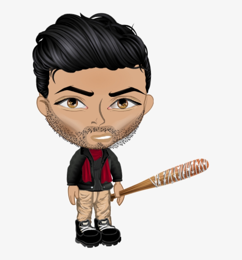 Negan - Cartoon, transparent png #9693719