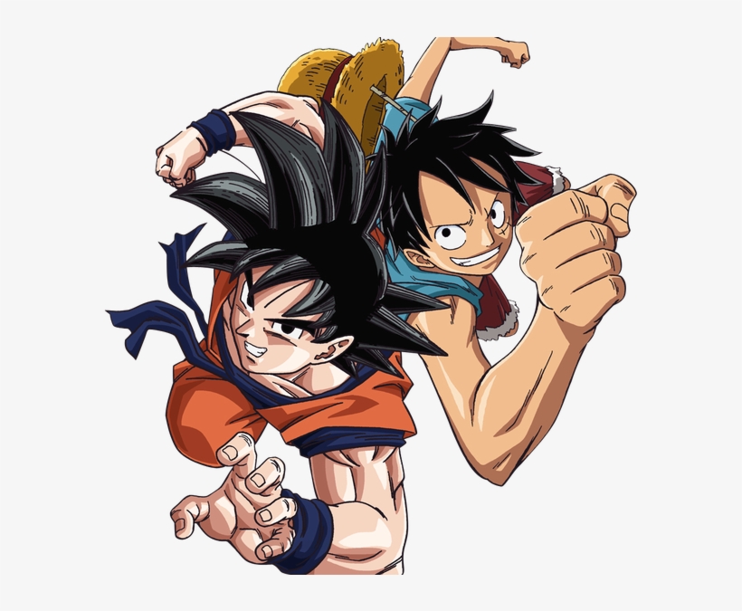 Goku Luffy - Son Goku Luffy Toriko, transparent png #9693790