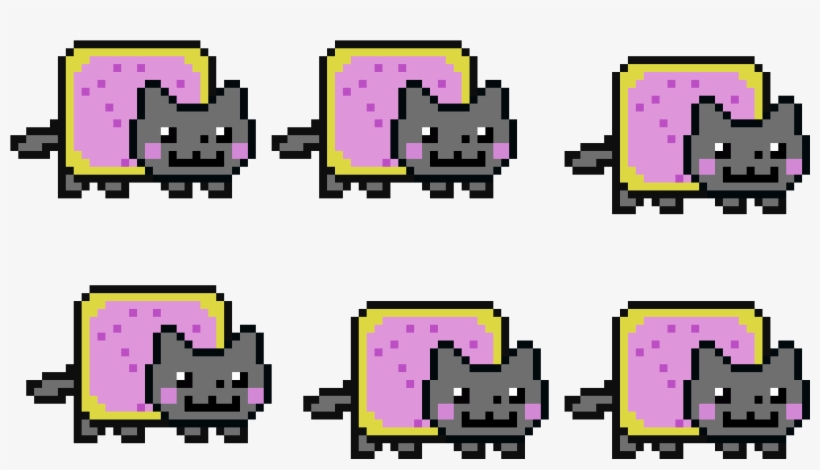 Nyan Cat Parade, transparent png #9693873
