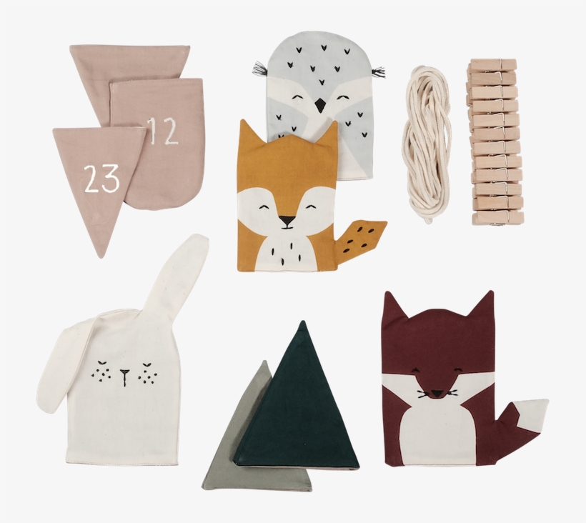 In The Woods Christmas Calendar - Advent Calendar, transparent png #9693876