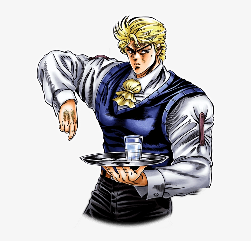 Unit Dio Brando - Cartoon, transparent png #9693987