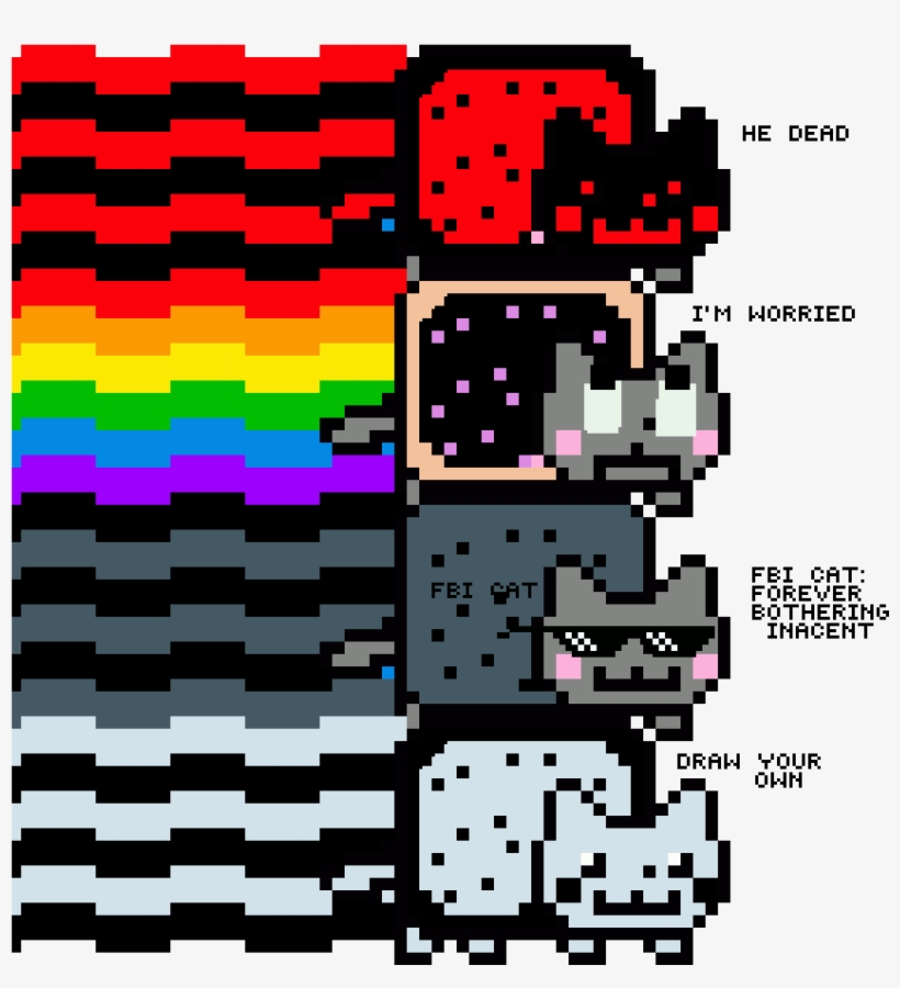 Draw Nyan Cat, transparent png #9694093