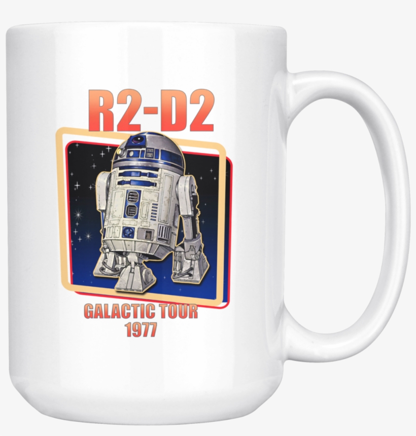 R2d2 Galictic Tour 1977 Mug Star Wars - Mug, transparent png #9694143