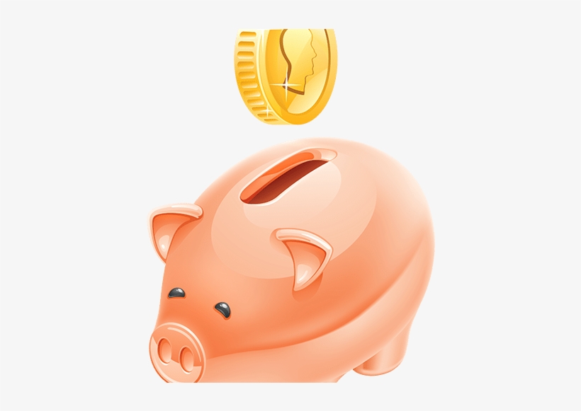 Piggy Bank - Piggy Bank Clipart Gif, transparent png #9694243