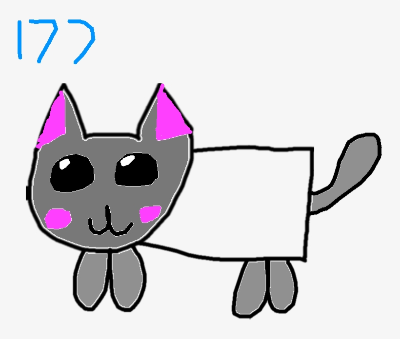 Nyan Cat - - Cartoon, transparent png #9694552