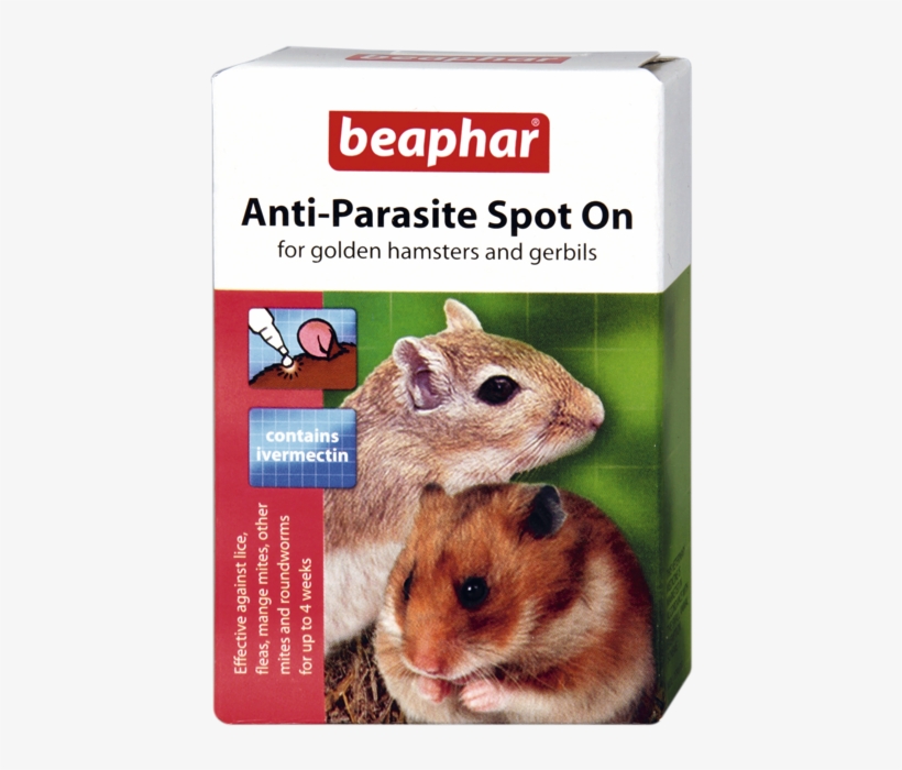 Beaphar Anti-parasite Spot On For Hamster And Gerbil - Beaphar Hamster Spot, transparent png #9694625