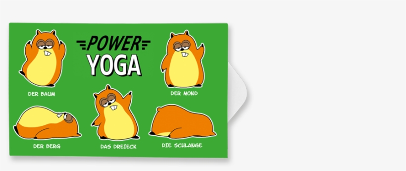 Power Yoga Hamster, transparent png #9694743