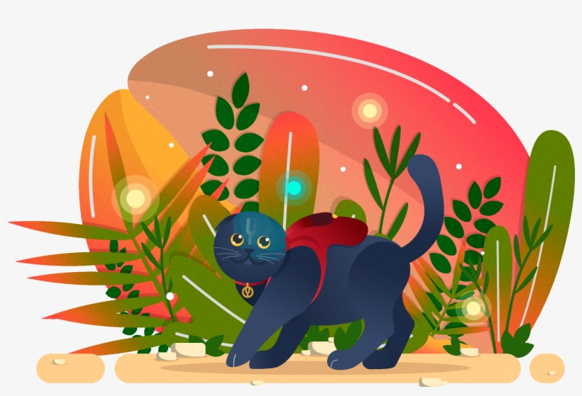 O-nyan - Cartoon, transparent png #9694744
