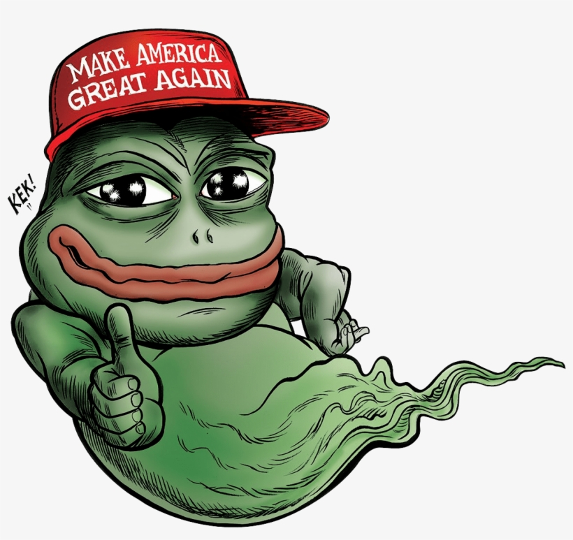 Smug Pepe Benjamin - Make America Great Again Bad, transparent png #9694787