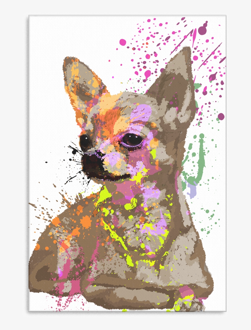 Chihuahua Canvas P25 - Chihuahua, transparent png #9695109