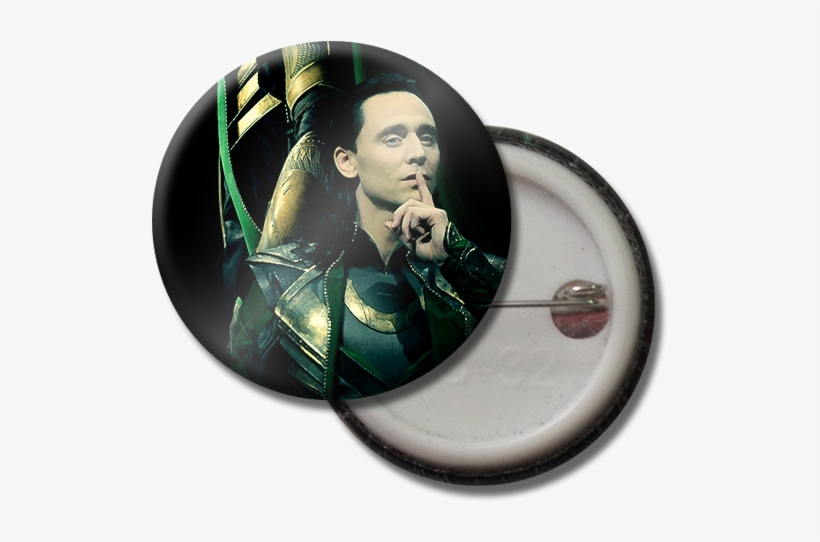 Loki Button Pin - Cd, transparent png #9695331