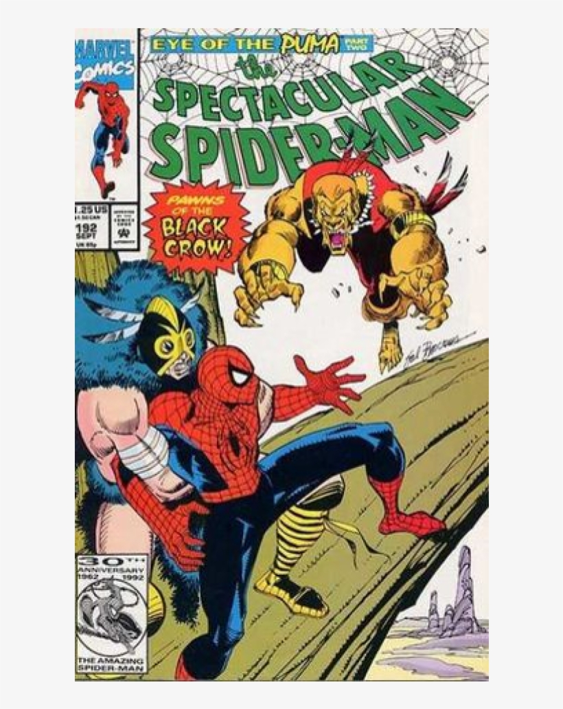 Купете Comics 1992 09 The Spectacular Spider Man, transparent png #9695358