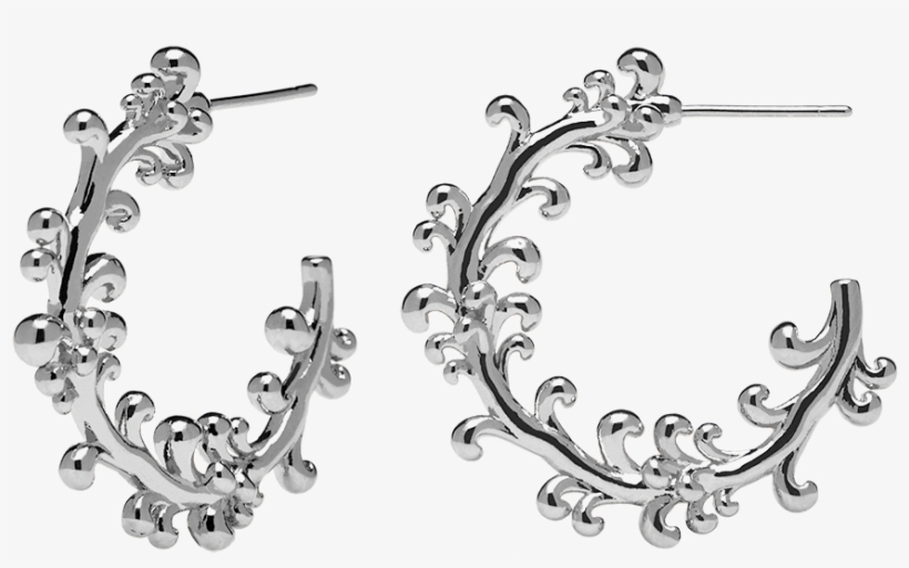 Amalfi Silver Earrings - Ar01 059 U, transparent png #9695483