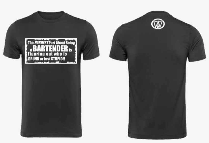 Image Of Bartender - T-shirt, transparent png #9695652