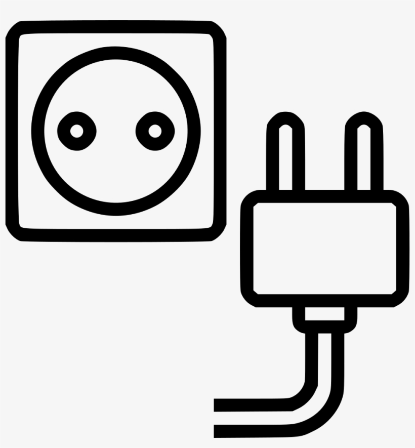 Vector Transparent Download Electric Ground Jack Socket - Power Plug Icon, transparent png #9695694