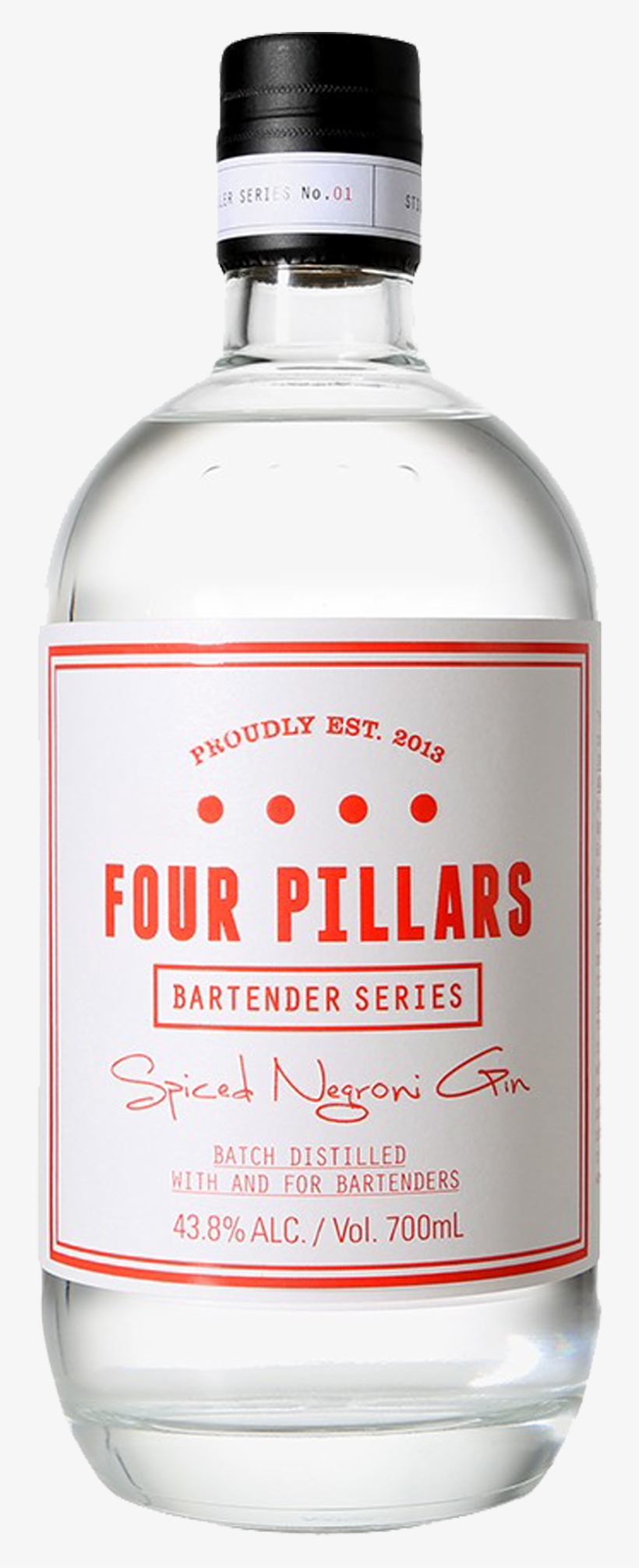 Details About Four Pillars Bartender Series Spiced - Four Pillars Negroni Gin, transparent png #9695857