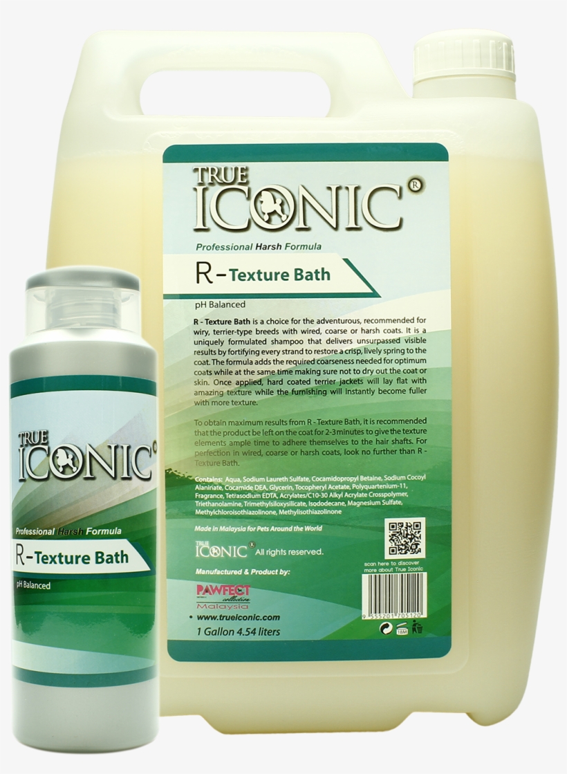 R-texture Bath Shampoo - Plastic Bottle, transparent png #9695927
