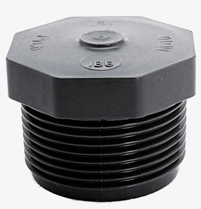 Ibg® Plugs Pvc-u Bsp - Pvc Male Threaded Plug, transparent png #9696010