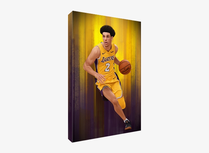 Details About Los Angeles Lakers Lonzo Ball Poster - Basketball Moves, transparent png #9696719