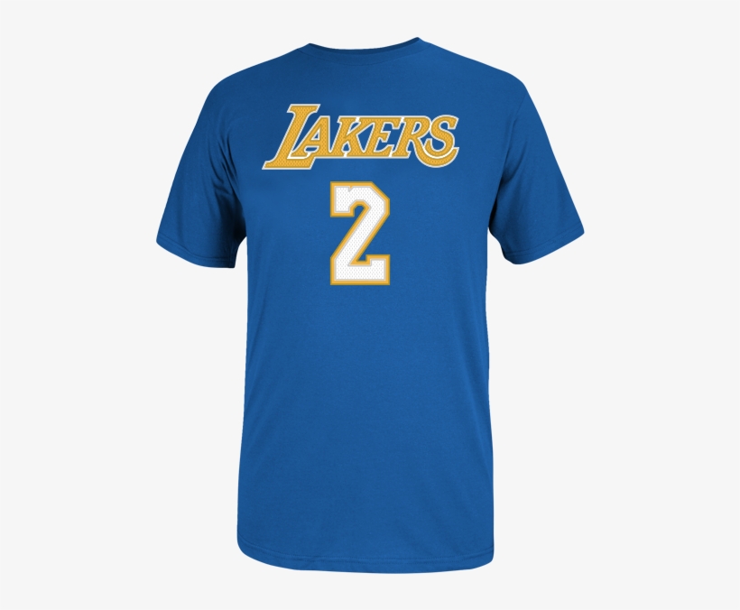 Los Angeles Lakers Lonzo Ball Hd Player Name And Number - Los Angeles Lakers, transparent png #9696880