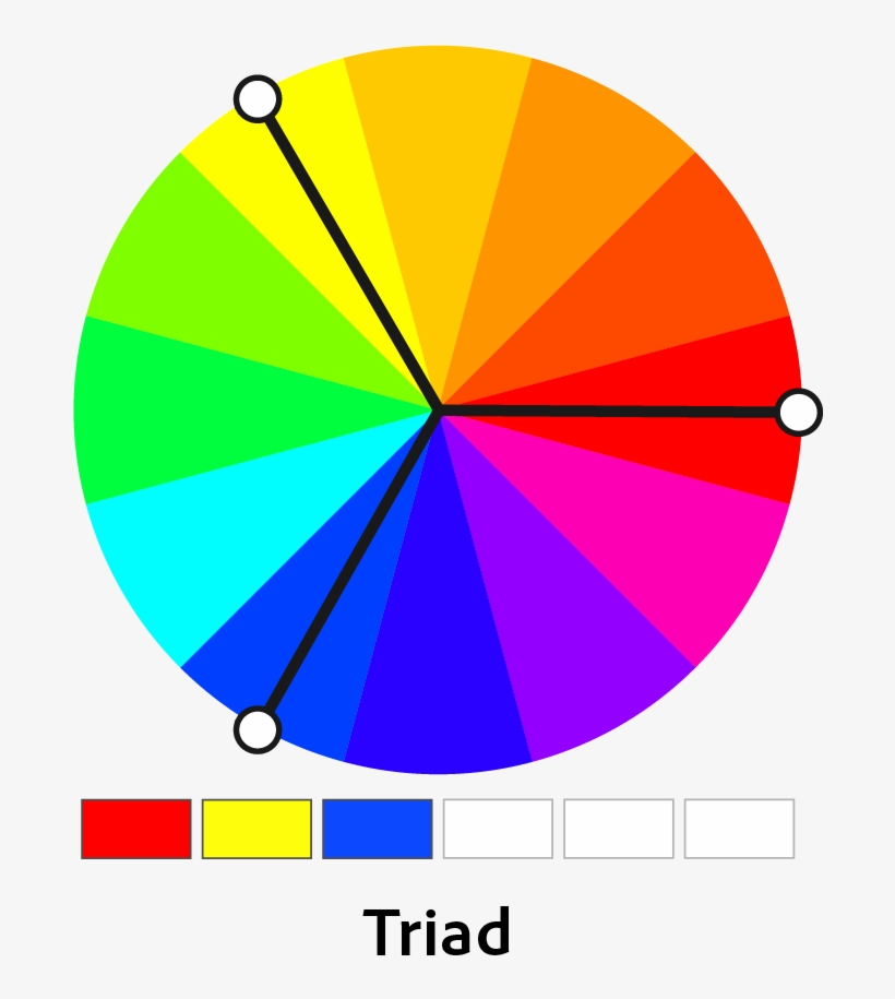 Ch 11 Triad - Split Complementary, transparent png #9697341