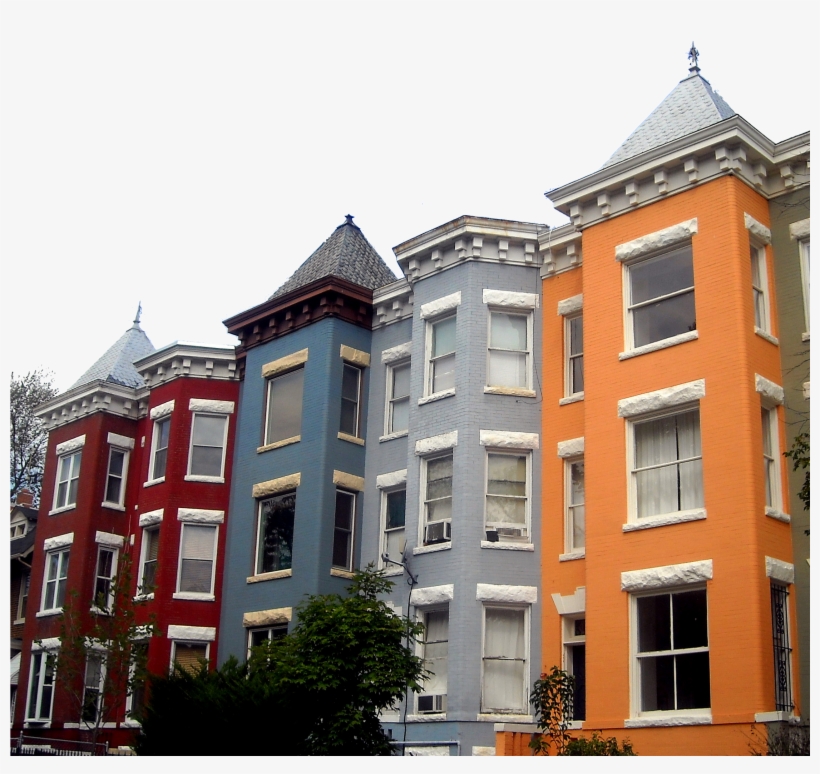 Row Houses Image - Row Of House Png, transparent png #9697622