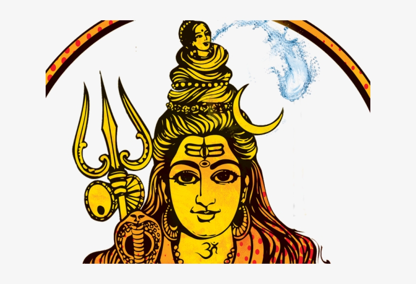 Krishna Clipart Parvathi - Lord Shiva Logo Png, transparent png #9698257