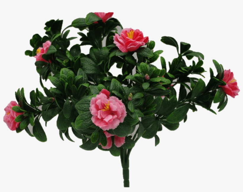Pink Rose Bunch Uv 45cm-2 - Artificial Flower, transparent png #9699022
