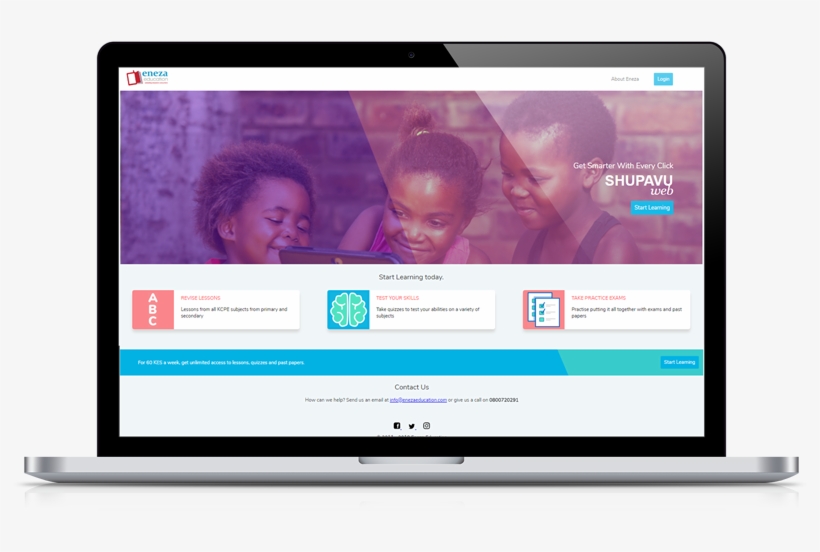 Eneza Education - Personal Computer, transparent png #9699520