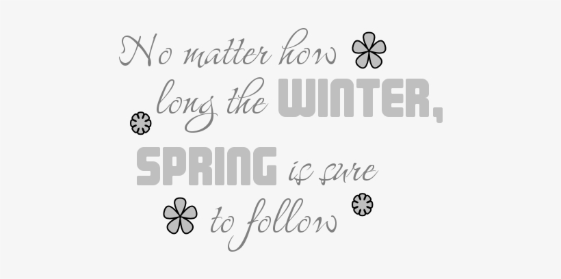 Spring Word Art - Winter Word Art Png, transparent png #970231