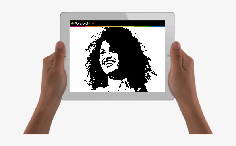 Use The 'stencilize' Button In The Polaroid Play Trace - Polaroid Play - 3d-druckstift, transparent png #970573