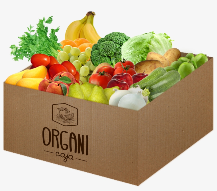 Frutas Y Verduras - Caja De Frutas Y Verduras, transparent png #970594