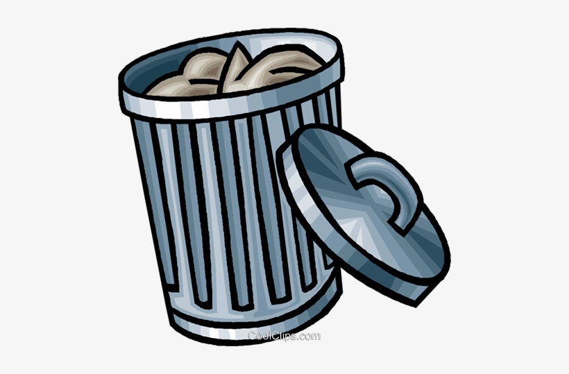 Garbage, Garbage Can Royalty Free Vector Clip Art Illustration - Tonne Clipart, transparent png #970691