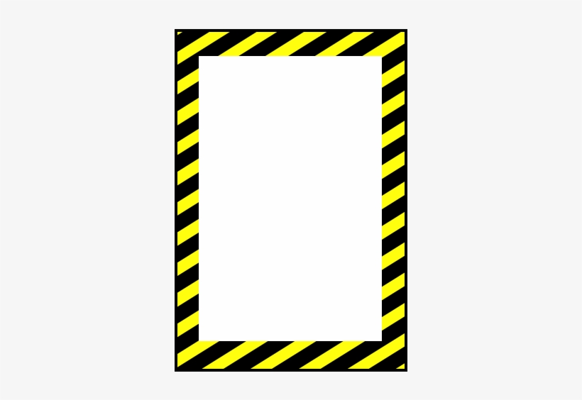 Vertical Caution Sign Custom Floor Tape Marking - Transparent Caution Sign, transparent png #970812